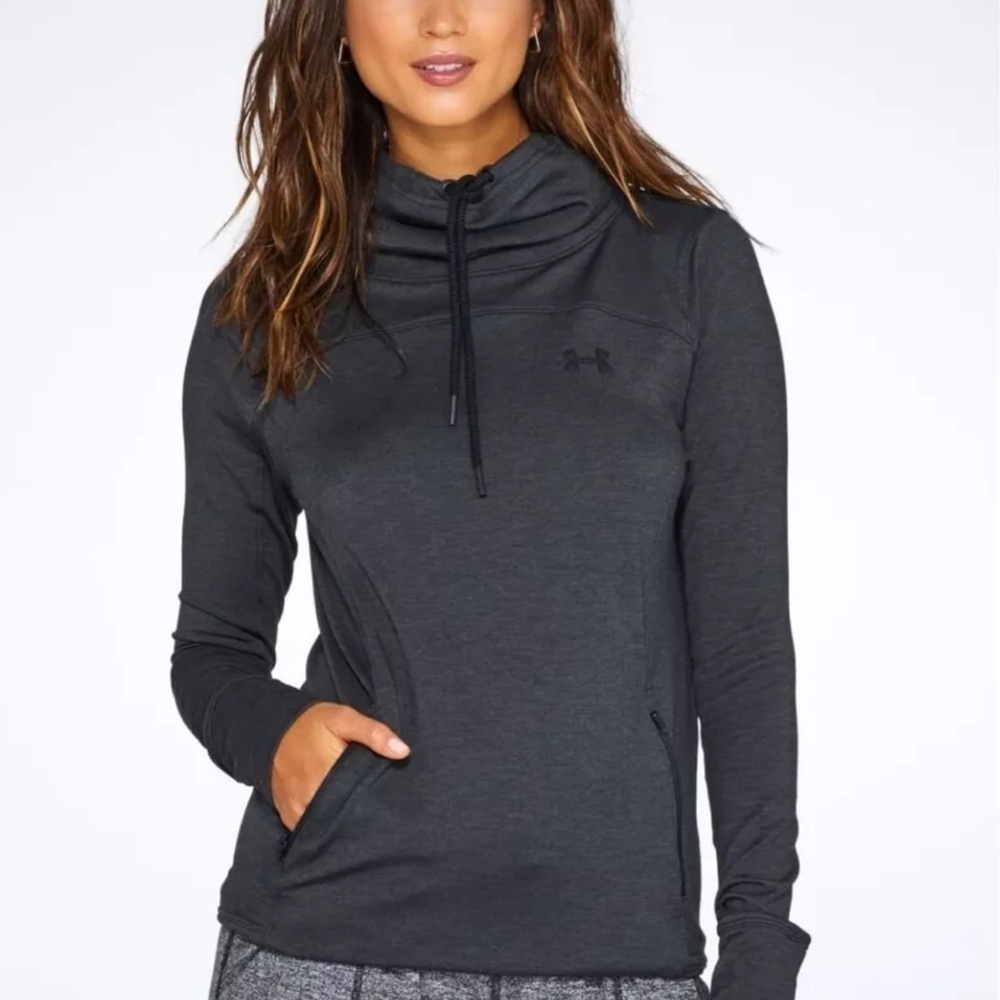 Under Armour Featherweight Fleece Slouchy Long-Sleeve Women's Funnel Neck Small